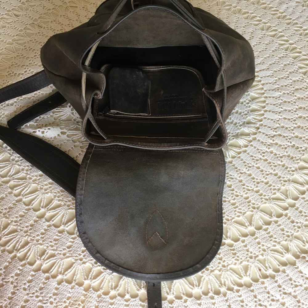Leather Backpack - Picture 4 of 6